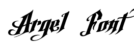 Argel Font font